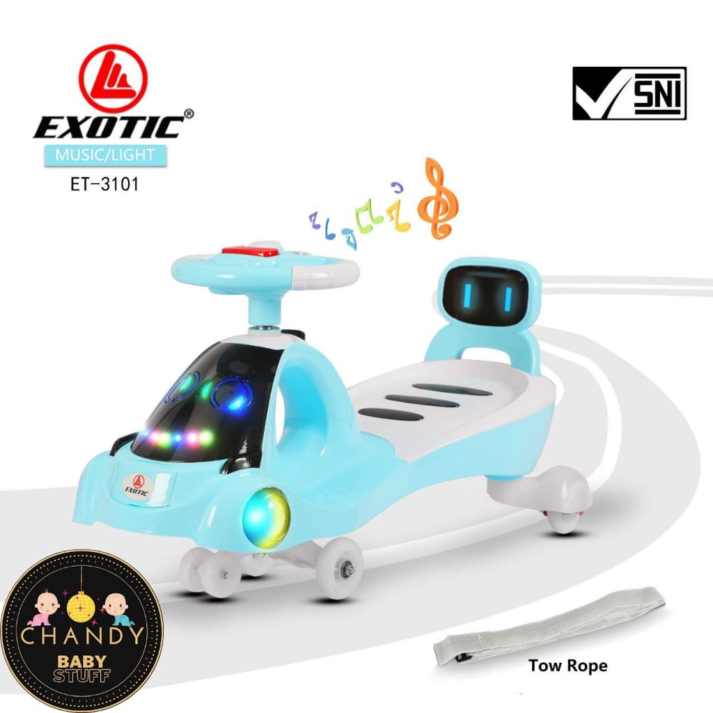 SWING CAR ET-3101 EXOTIC RIDE ON TOYS