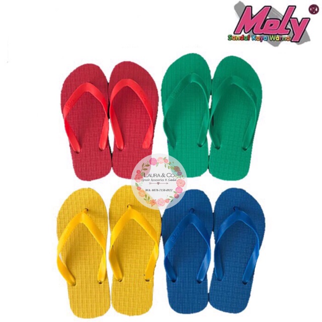 Sandal Japit Mely Murah Dewasa Original