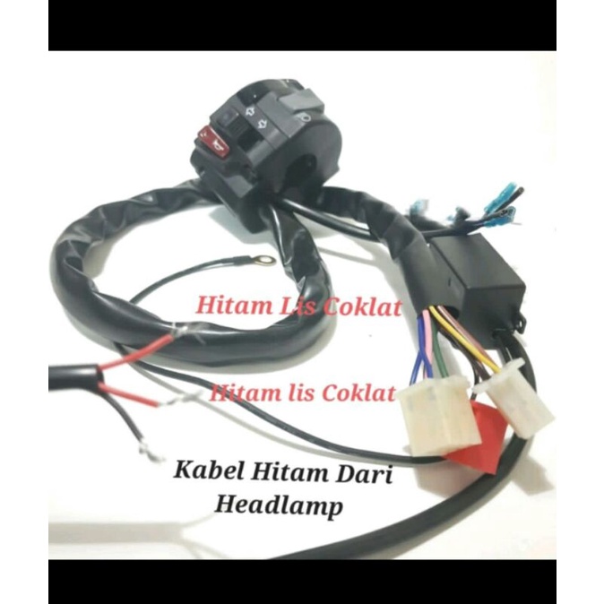 Saklar Vixion PNP PCX 160 original Minda Holder Switch On Off Lampu PCX 160