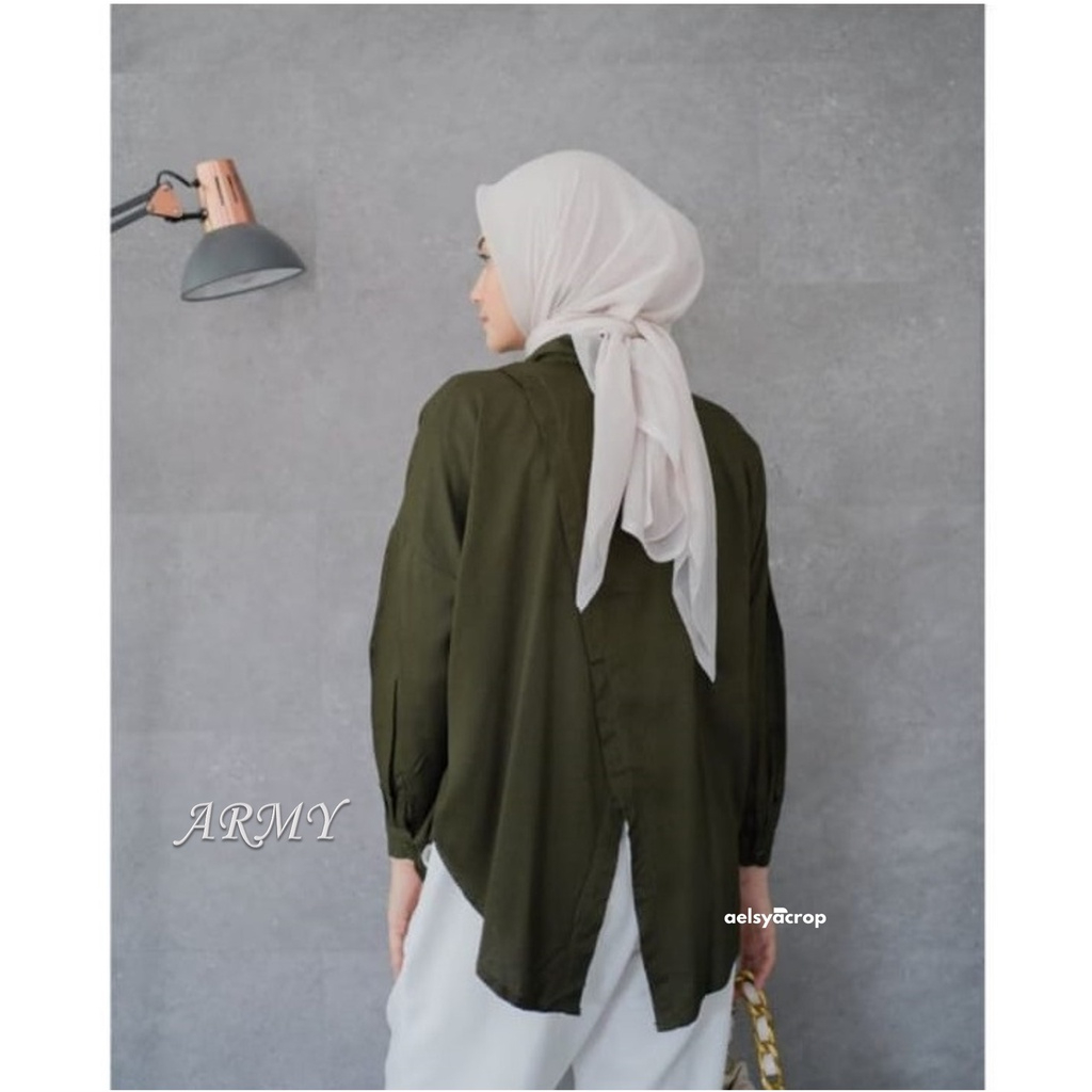 Audry Nelka Basic Shirt Linen Oversize