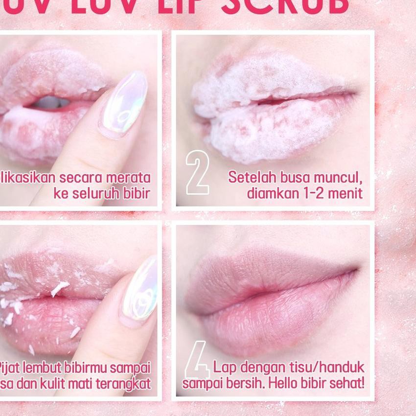 NACIFIC LUV LUV LIP SCRUB Bibir Halus Exfoliator