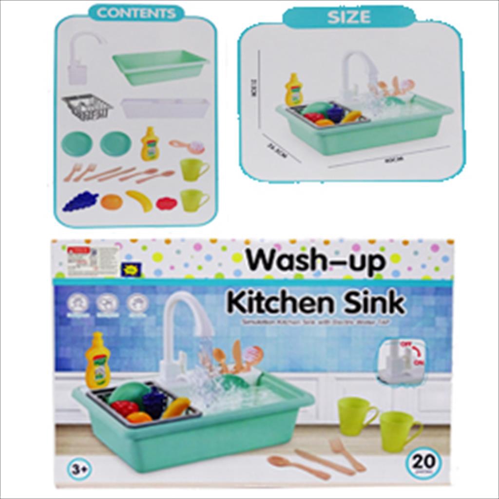 Sekawantoys Mainan Anak cuci tangan Tempat Cuci Piring Bisa Keluar Air / wastafel TERMURAH!!