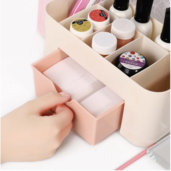 Organizer Box/Rak Kosmetik Plastik/Rak Makeup Plastik/Rak Laci Mini /Cosmetic Case-SC