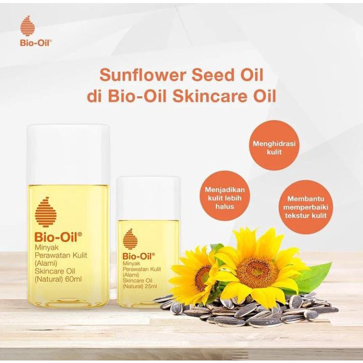 BIO OIL NATURAL ( MINYAK BAYI DAN IBU HAMIL) PENGHILANG BEKAS LUKA DAN STRECH MARKS