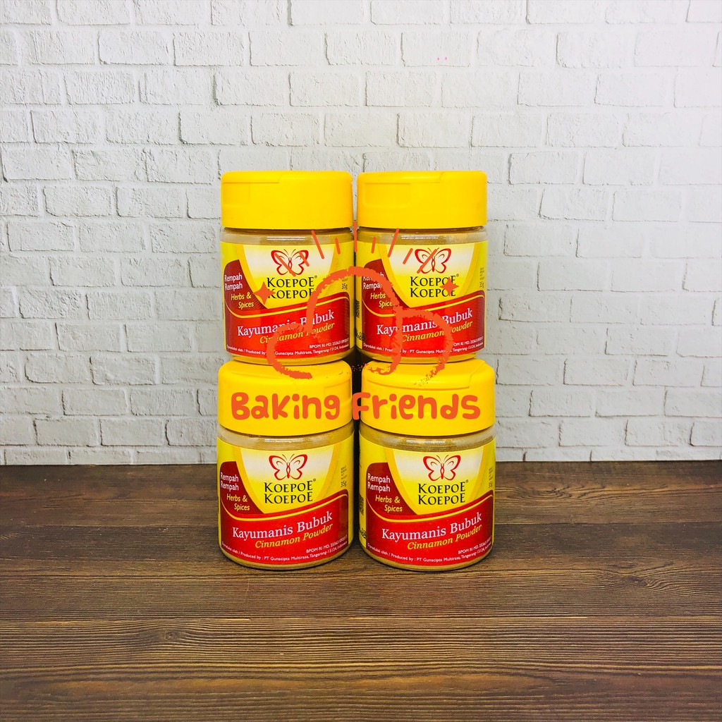 BUBUK KAYU MANIS KUPU-KUPU 35GR/CINNAMONS POWDER/CINAMON