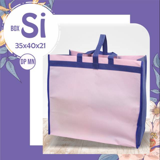 

[COD] Goodie bag spunbond lipat tas belanja tote alas 40x21