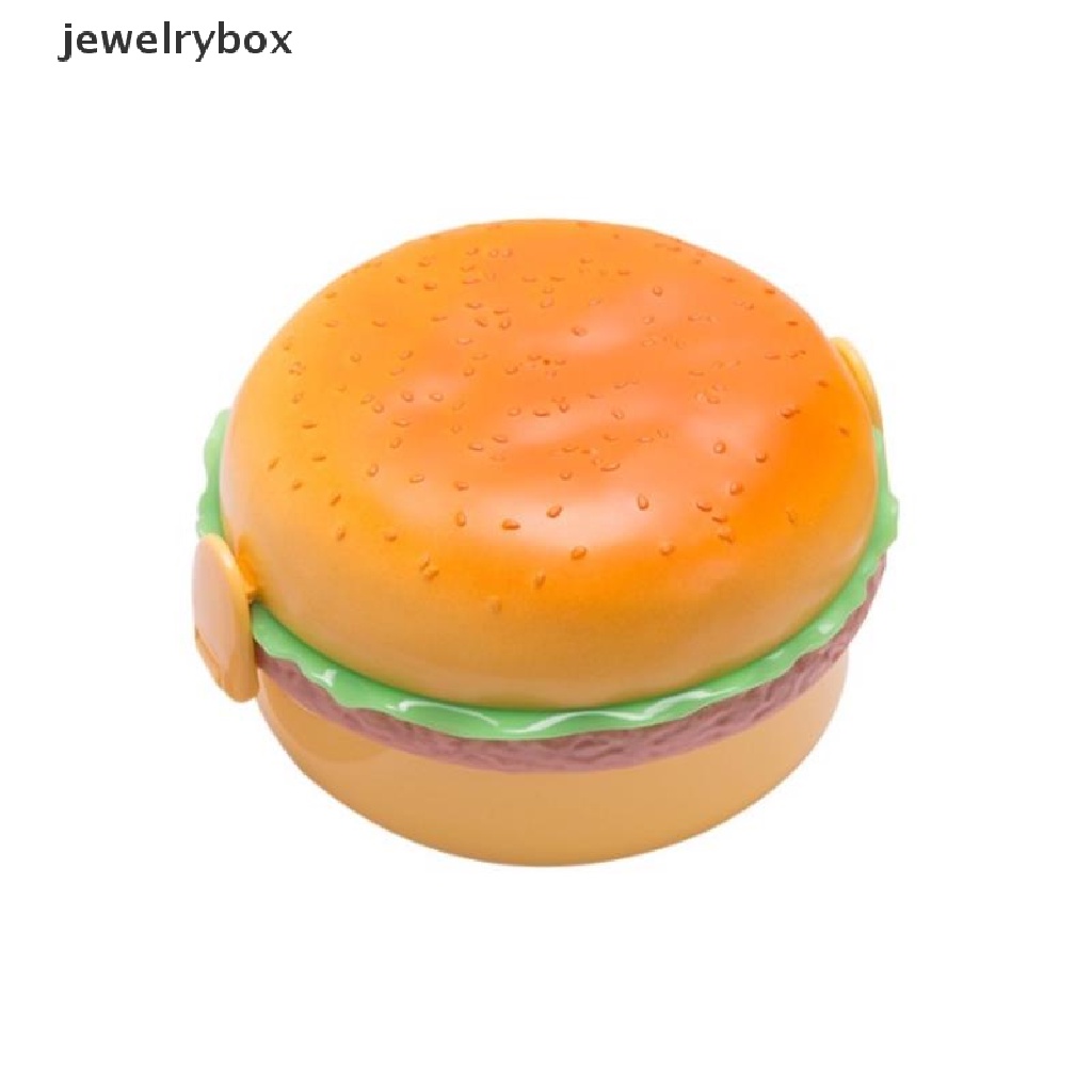 Kotak Makan Siang Bento Bentuk Hamburger Untuk Anak