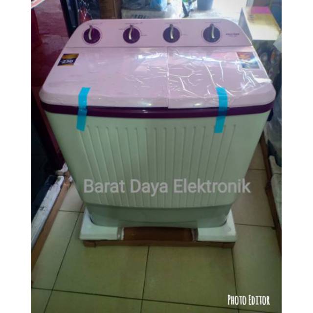 Mesin Cuci Polytron Mesin Cuci 2 Tabung 7 kg PWM 7076 / PWM 7073