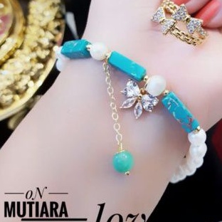 Perhiasan Set Gelang dan Cincin Wanita 446Gc