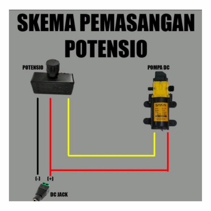 SWITCH SPEED SPRAYER / POTENSIO PENGATUR KECEPATAN POMPA CBA