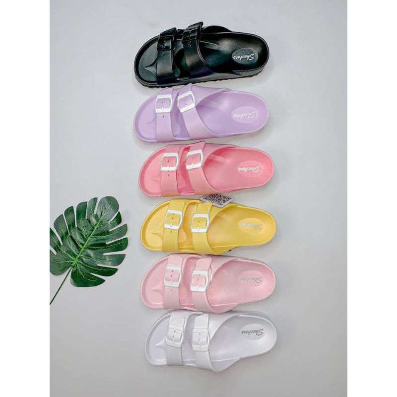 Sandal Wanita Strap Dua Sendal Wanita Skechers