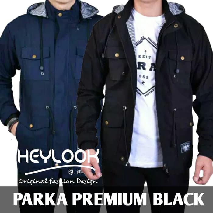 Model Terbaru JAKET BOMBER PATCH ORIGINAL PARKA CANVAS PRIA MACBETH VANS HARRINGTON Harga Promo