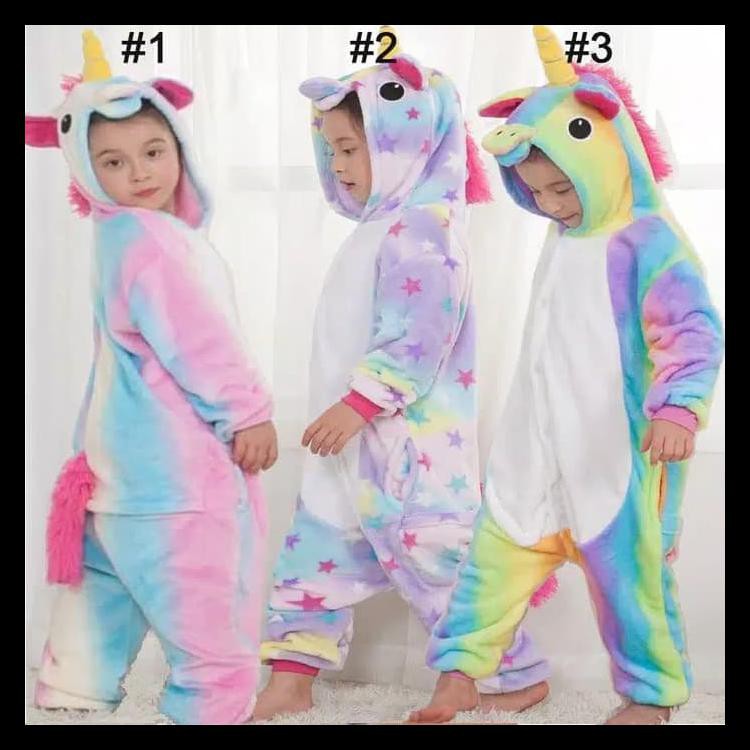 PIYAMA UNICORN JUMPSUIT / KOSTUM UNICORN