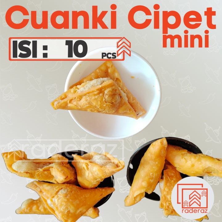 

cuanki CIPET MINI isi 10pcs toping Baso aci cuanki seblak by RADERAZ (bisa GROSIR bisa COD)