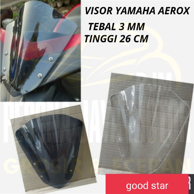Visor Aerox Winshield Aerox Model Scetbill