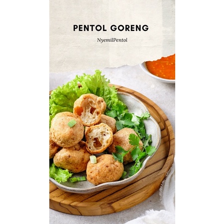 

NYEMIL PENTOL GORENG/ PENTOL GORENG FROZEN/ BAKSO GORENG