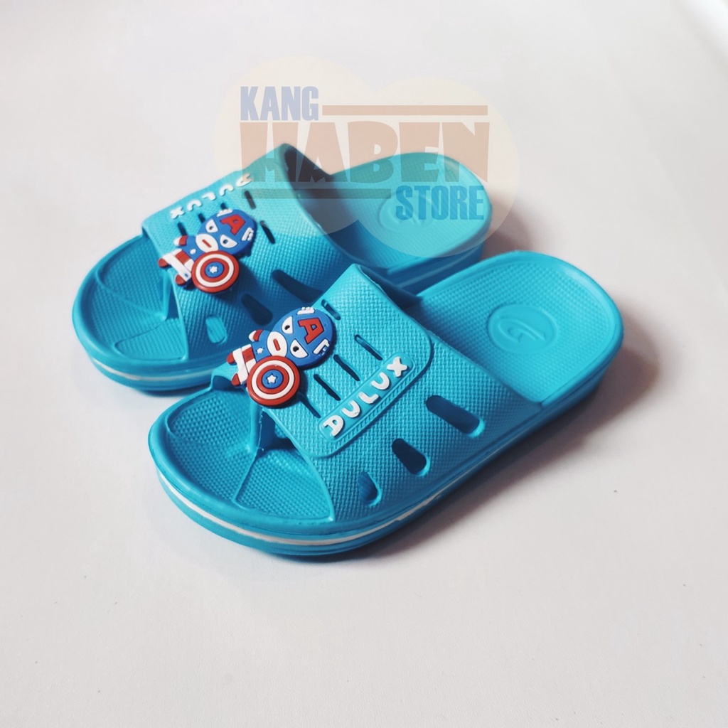 Habenkids Sandal Jepit Kokop Anak Laki laki Karakter Captain Lucu dan empuk 269DCAP