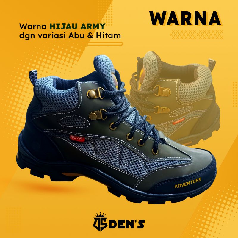 Sepatu Gunung Pria Wanita Hiking Casual Mendaki Adventure Touring Outdoor Roowns Free Waistbag Xtrail