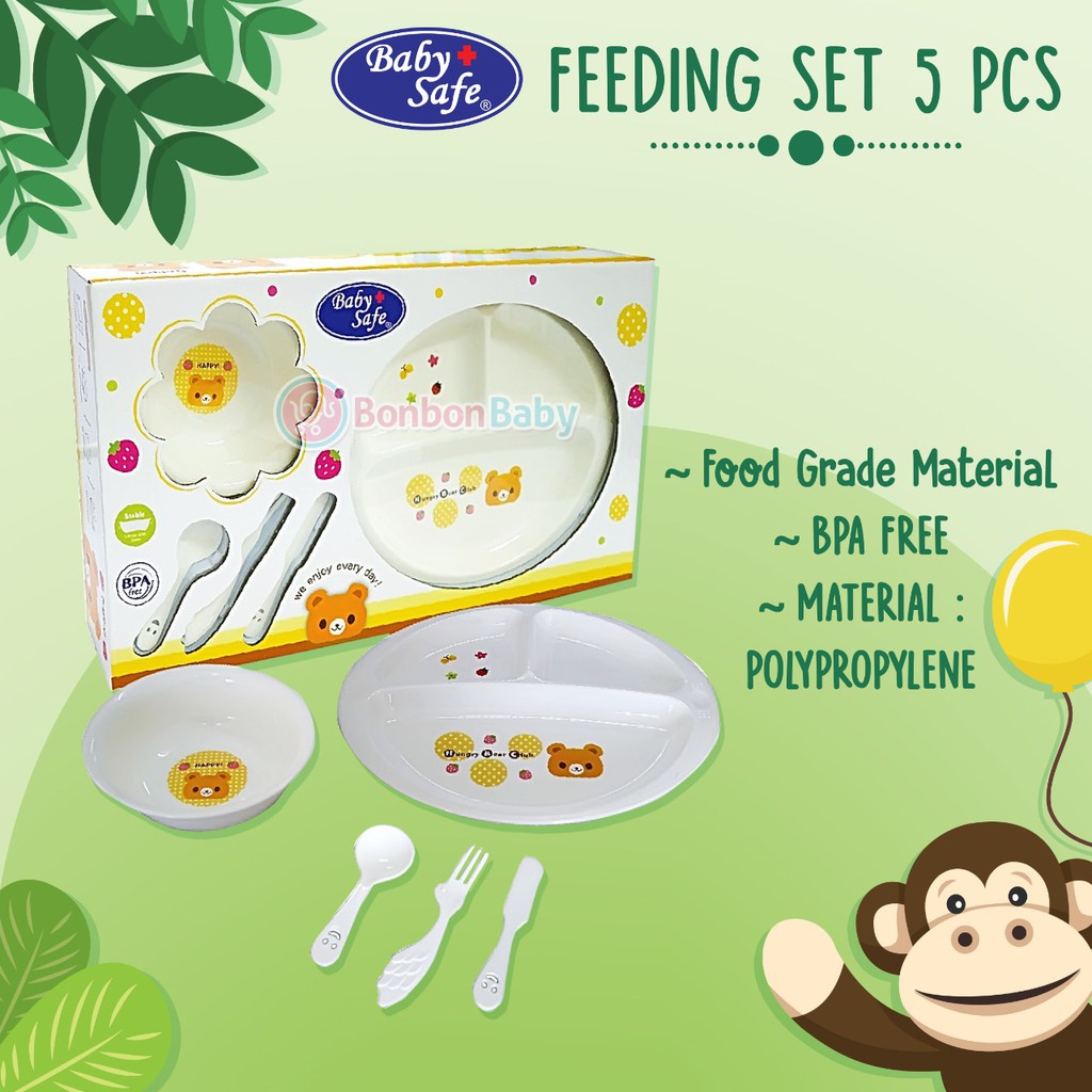 Babysafe Feeding Set FS607 / FS608 / FS601 / FS602 / FS603 / FS606 / FSD01