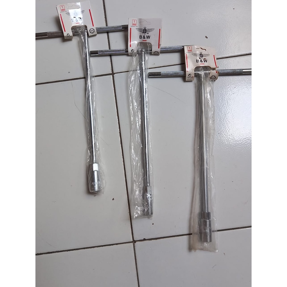 Socket Wrench Kunci Sok sock shock T deep scoket chrome CR-Vanadium