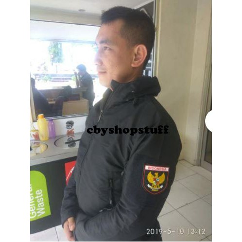 [PROMO] Jaket Pria Tad Tactical anti air waterproof outdoor tni bonus logo emblem