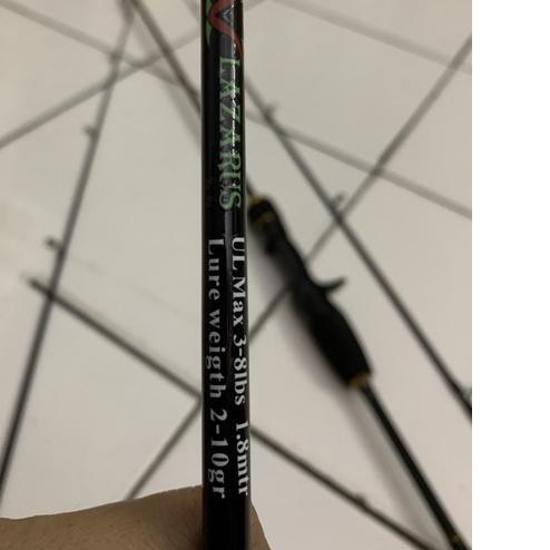 ✶ JORAN LAZARUS UL MAX 3-8LBS (+BONUS)solid carbon padat ➱