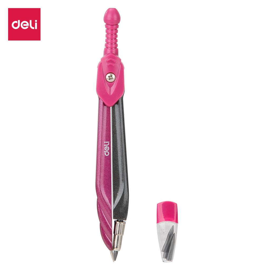 

Deli Jangka Sekolah dengan pensil mekanik 16x 2cm 642g nyaman dipakai EG20502