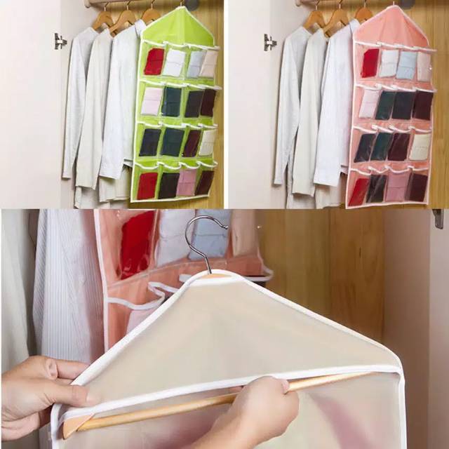 Korean Underware Pouch Bag Organizer / Tempat Penyimpanan Pakaian Dalam Moneykick_