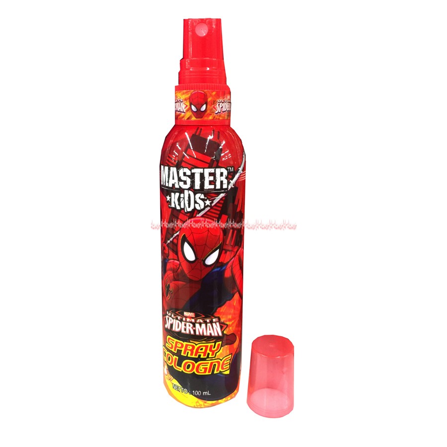 Masterkids Spray Cologne Anak-anak Super Hero Farfum Anak Gambar super Hero Master Kids Anak Anaka