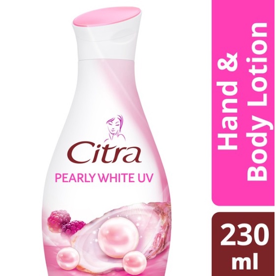 Citra Pearly Glow UV Hand Body Citra Pink 230ml