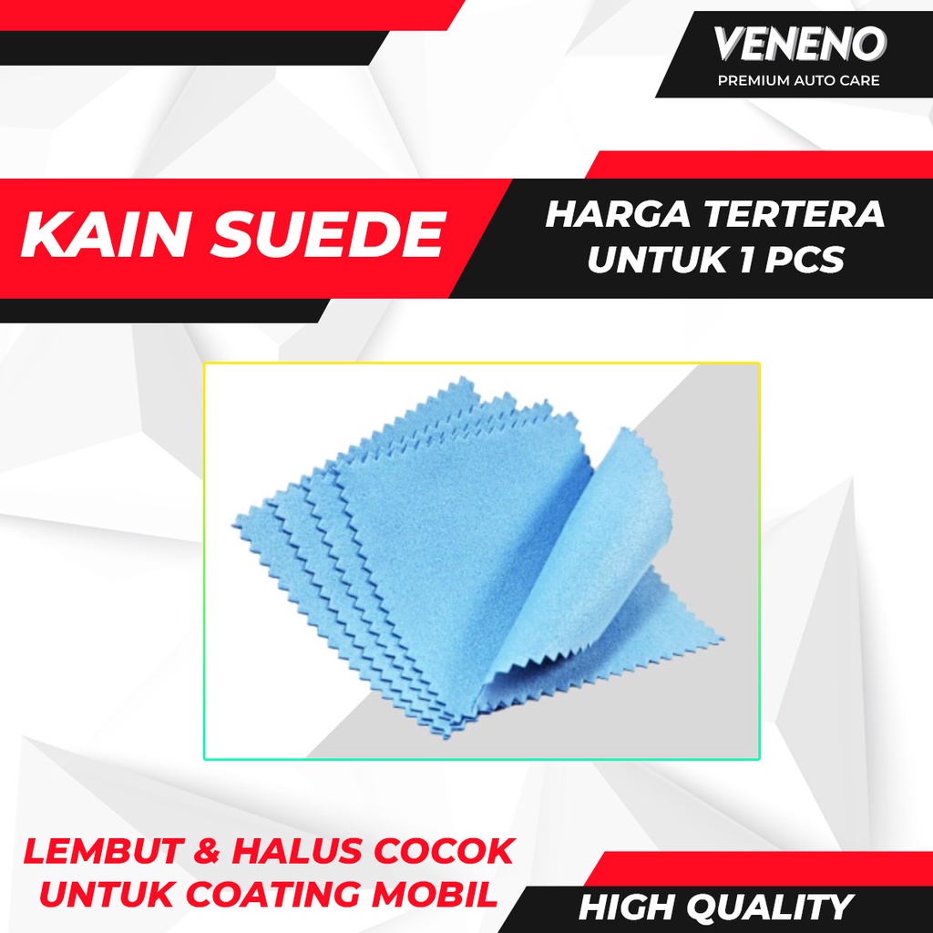 KAIN SUEDE CERAMIC COATING - LAP MICROFIBER UNTUK COATING