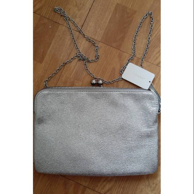 Tas wanita silver primark