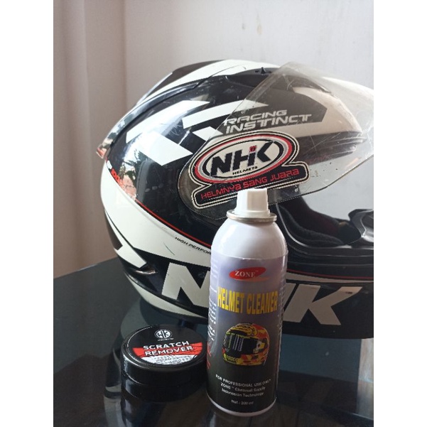 Pembersih helmet/penghilang baret/helmet cleaner