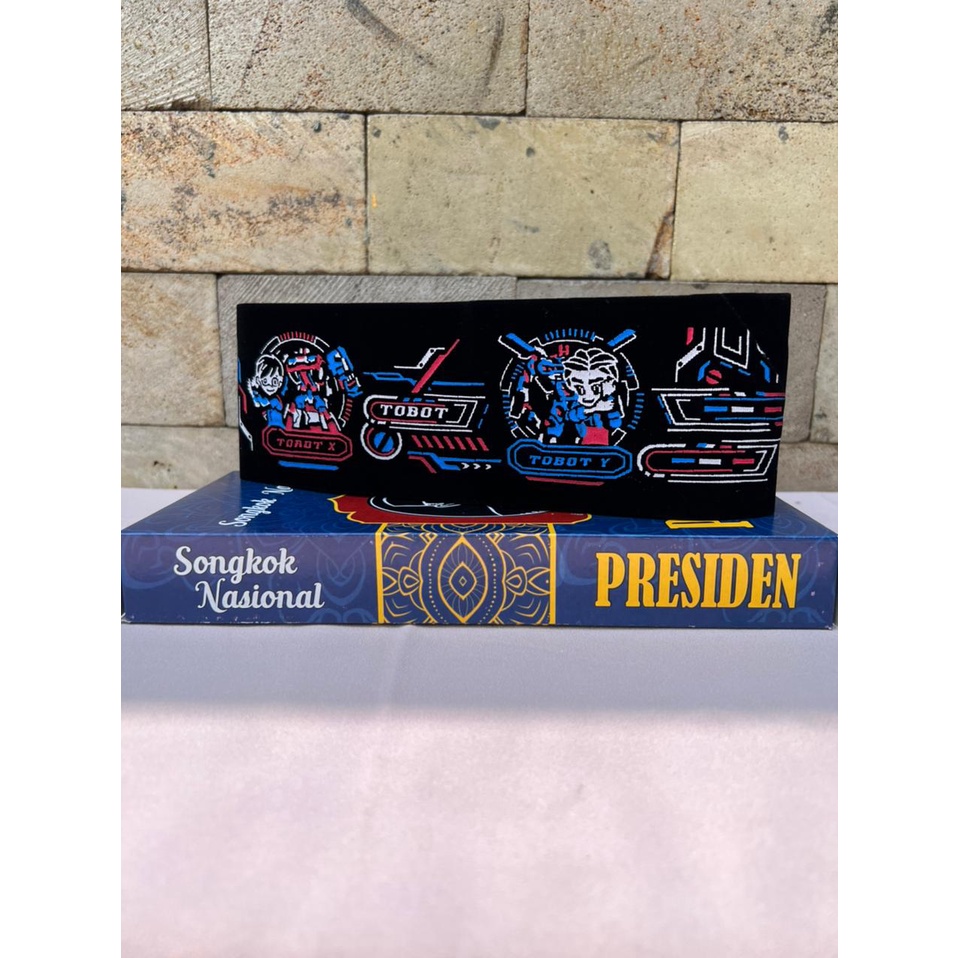 PECI NASIONAL BERKUALITAS ORIGINAL MOTIF KARAKTER ROBOT TOBOT UNTUK ANAK ANAK