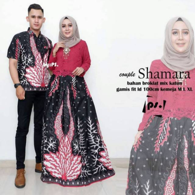 Couple Samara brocade katun