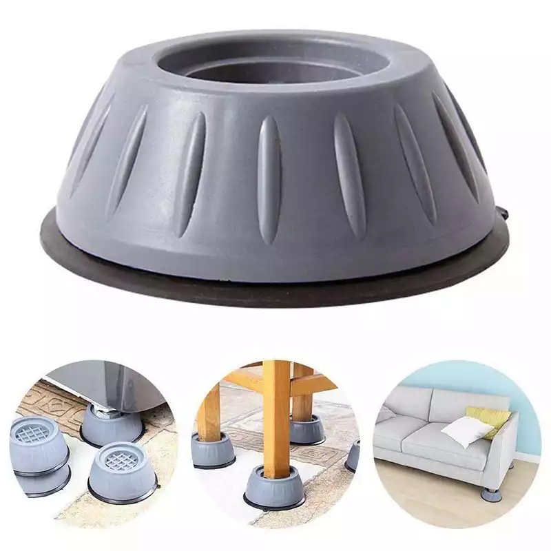 [EIKE] TATAKAN ALAS PELINDUNG KAKI MESIN CUCI KULKAS LEMARI DAN MEJA ANTI SLIP DAN ANTI KARAT / TATAKAN ALAS KAKI FURNITURE