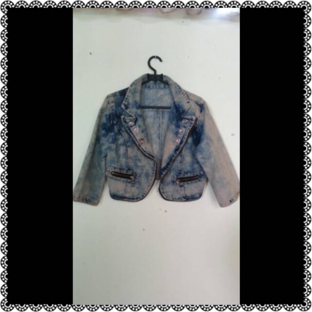preloved Jaket denim