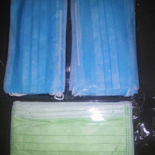 masker warna-warni earloop