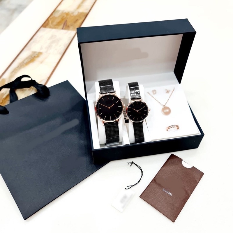 Grosir Jam Tangan Couple Classic Paket Petite Melrose New Arrival ( Bisa Bayar Di Tempat )