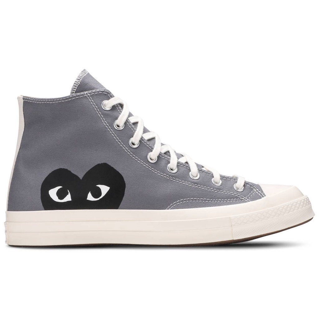 Converse 70s CTAS HIGH x CDG PLAY Steel Grey Original