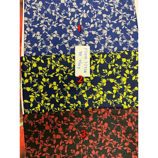kain katun japan design /bahan katun jepang tokai senko kk