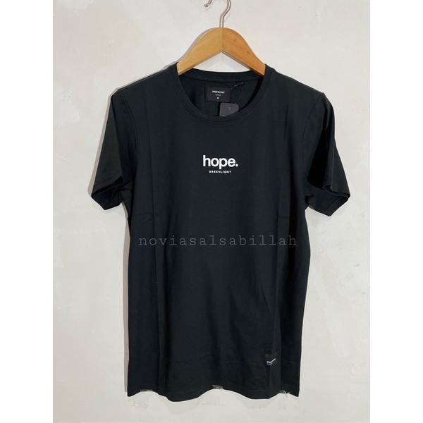 KAOS GREENLIGHT PRIA HOPE ORIGINAL 100% (SLIMFIT) NAVY,HIJAU ARMY