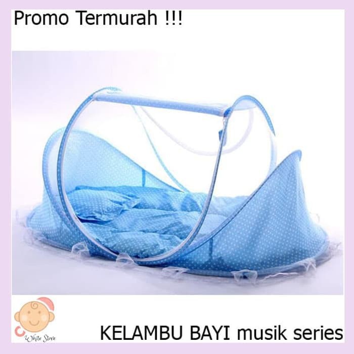 Kelambu Gantung Kelambu LIpat Kelambu Bayi + Bantal Perlengkapan bayi