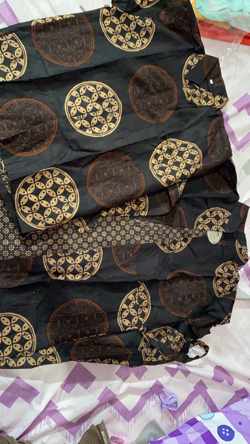 Maura Couple - Sania Ruffle Batik Coupel Ori Ndoro Jowi Dnt Garansi