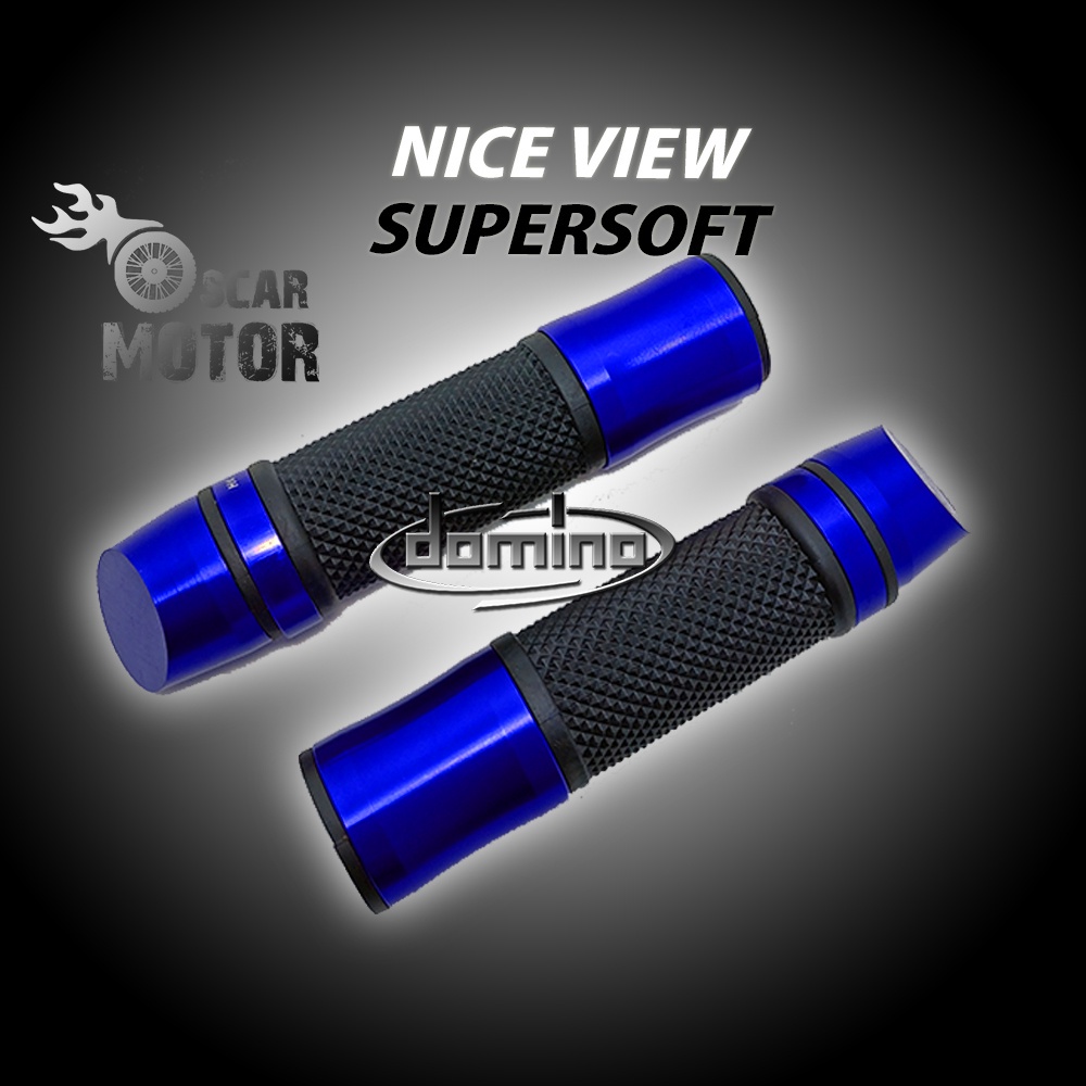 HANDGRIP JALU DOMIN0 FULL CNC SUPERSOFT STANG COVER JALU MIRING MODEL KTC RIZOMA NEW PCX motor