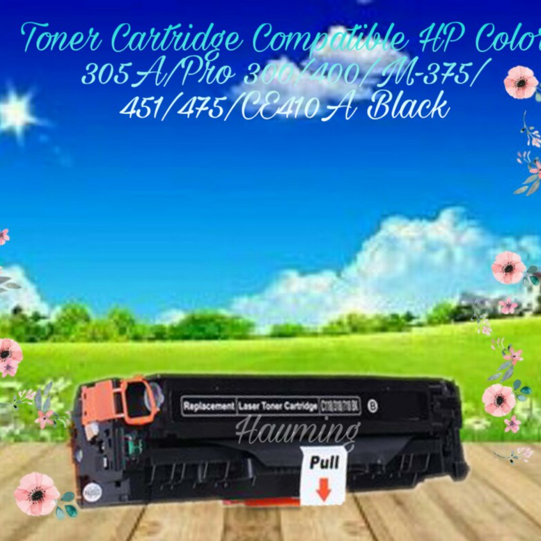 Toner Cartridge Compatible HP 305A M375 M451 M475 M375NW M451DN Pro 300 400 CE410A