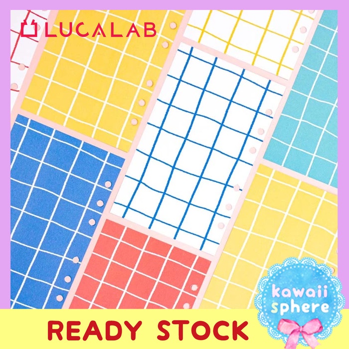 

Spesial Lucalab Archive Refill Tile Note Sketch Insert Ring Binder 6-Holes Hot Sale