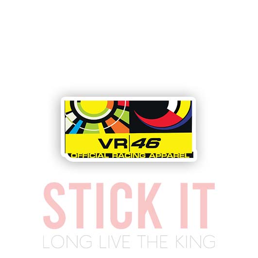 

Stiker vr 46 sablon setrika DTF kaos baju sticker fashion 44