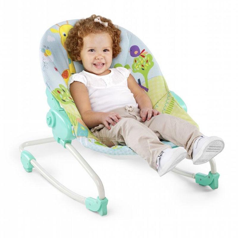 Bright Starts Snuggle Jungle Rocker