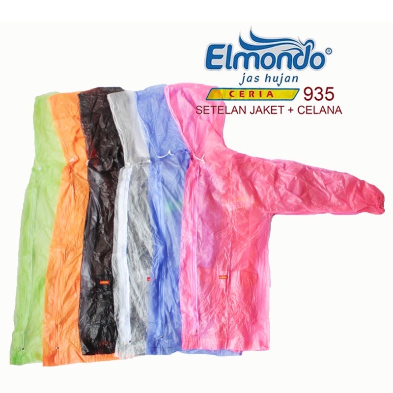 ￼Elmondo Jas Hujan 935 JAKET CELANA Elmondo Ceria 935 Jas Hujan Elmondo Bahan Karet Murah Jas Hujan 935 Elmondo 935 Jas Hujan Elmondo